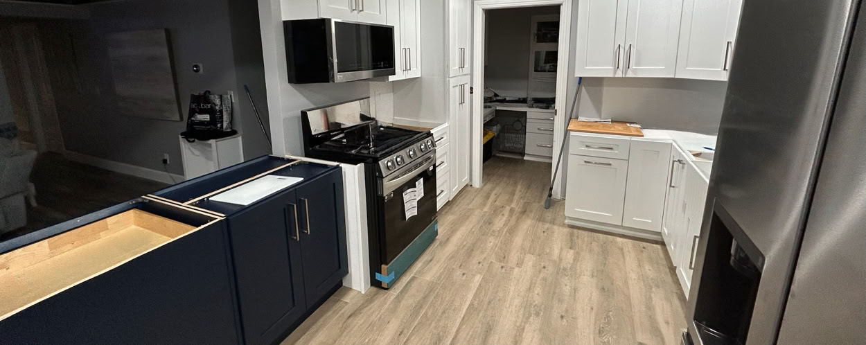 Assorted Clothes Hanged Inside Cabinet